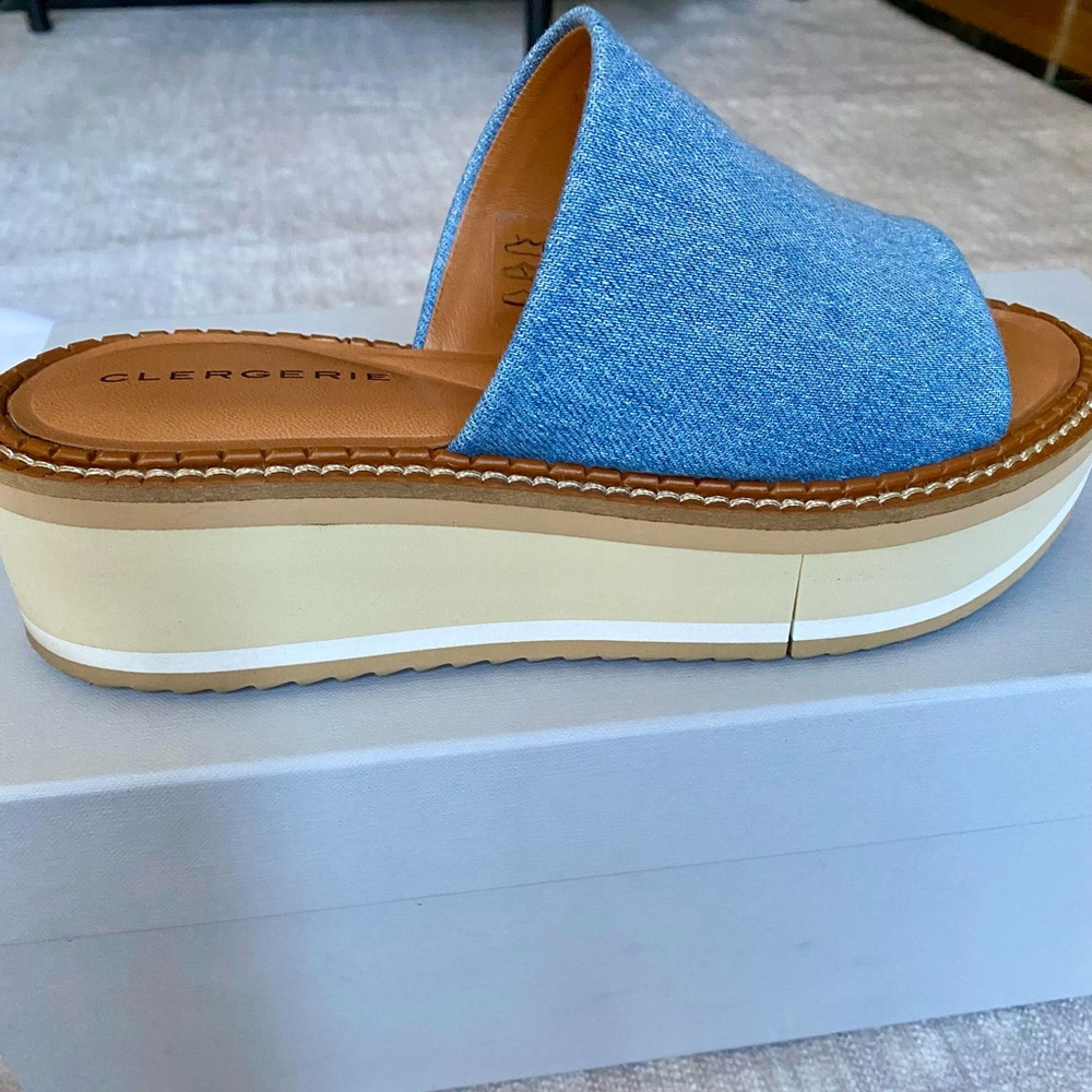 Clergerie Paris Fast J Delave Pacific sandal, size 36, or US 5.5